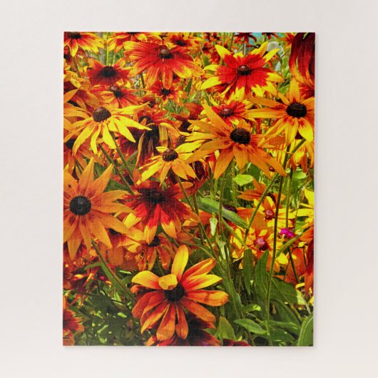 RUDBECKIA-STROMEN LEGPUZZEL (Verticaal)