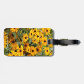 Rudbeckias / Bed of Black-Eyed Susans Bagagelabel (Achterkant horizontaal)