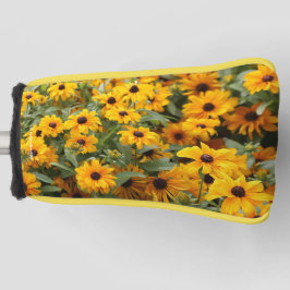 Rudbeckias / Bed of Black-Eyed Susans Golfheadcover