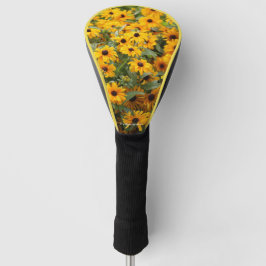 Rudbeckias / Bed of Black-Eyed Susans Golfheadcover