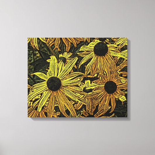 RUDBECKIAS CANVAS AFDRUK (Voorkant)