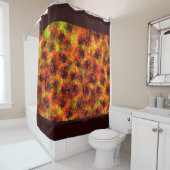 Rudbeckias Galore Shower Curtain Douchegordijn (In situ)