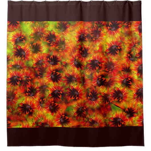 Rudbeckias Galore Shower Curtain Douchegordijn (Voorkant)