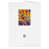 RUDBECKIAS-KAART (Achterkant)