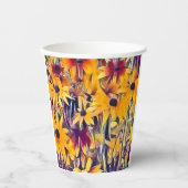 RUDBECKIAS PAPIEREN BEKERS (Voorkant)