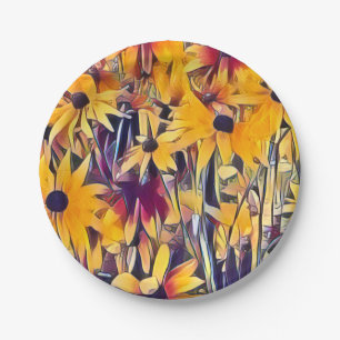 RUDBECKIAS PAPIEREN BORDJE