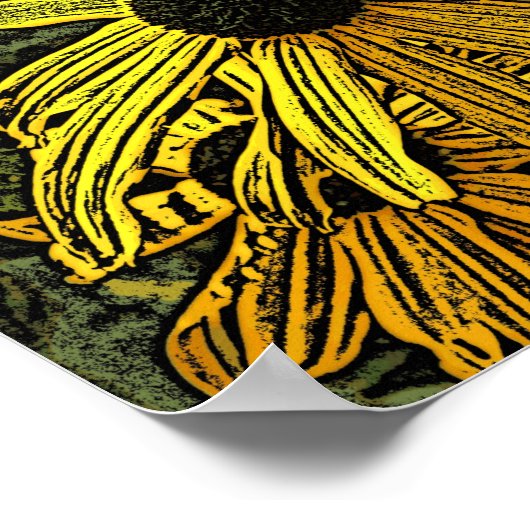 RUDBECKIAS POSTER (Hoek)