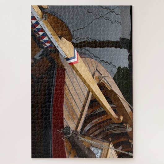 rudder fishing boat legpuzzel (Verticaal)