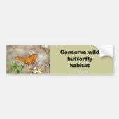 Ruddy Daggerwing butterfly bumper sticker (Voorkant)