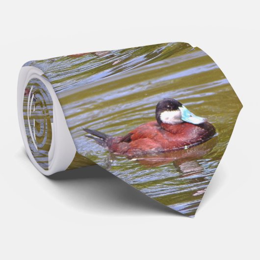 Ruddy Duck... Stropdas (Opgerold)