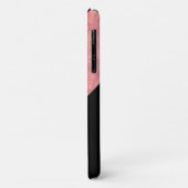 Ruddy Pink Batik en Black Letter Case-Mate iPhone Case (Achterkant/links)