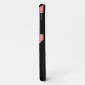 Ruddy Pink Batik en Black Letter Case-Mate iPhone Case (Achterkant/links)