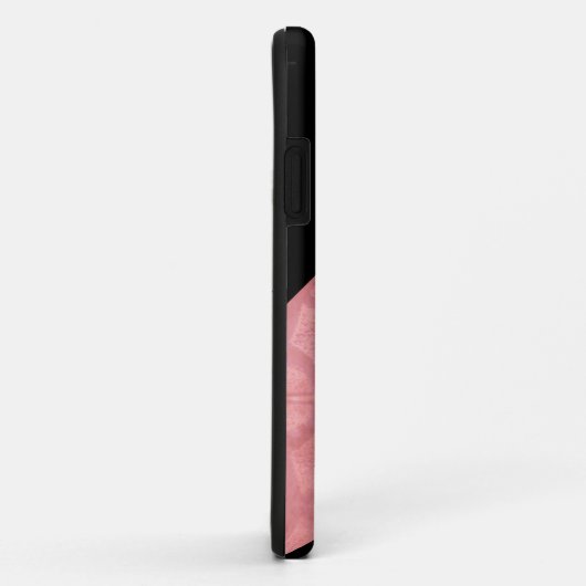 Ruddy Pink Batik en Black Letter Case-Mate iPhone Case (Achterkant/rechts)