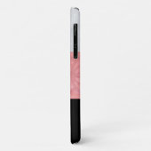 Ruddy Pink Batik Grey Waterverf en naam Case-Mate iPhone Case (Achterkant/links)