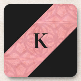 Ruddy Pink Batik Letter Bier Onderzetter