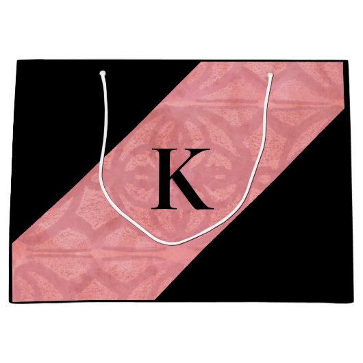 Ruddy Pink Batik Letter Groot Cadeauzakje (Voorkant)