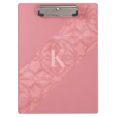 Ruddy Pink Batik Letter Klembord (Voorkant)