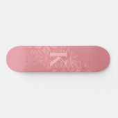 Ruddy Pink Batik Letter Persoonlijk Skateboard (Horizontaal)