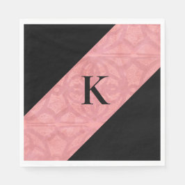 Ruddy Pink Batik Letter Servet