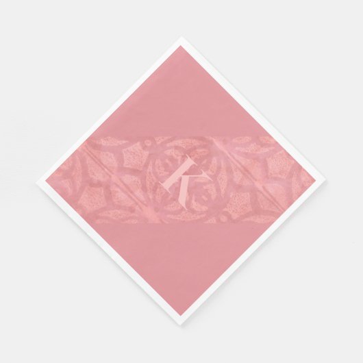 Ruddy Pink Batik Letter Servet (Hoek)