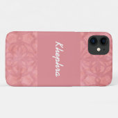 Ruddy Pink Batik Naam Case-Mate iPhone Case (Achterkant (horizontaal))