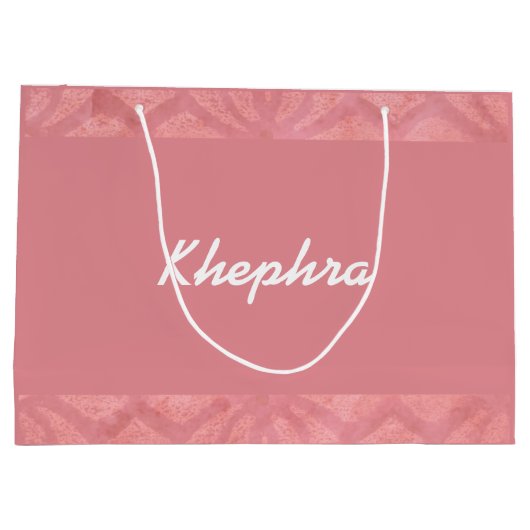 Ruddy Pink Batik Naam Groot Cadeauzakje (Achterkant)