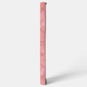 Ruddy Pink Waterverf Monogram Naam Samsung Galaxy Hoesje (Linkerkant)