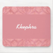 Ruddy Roze Batik Naam Muismat (Voorkant)