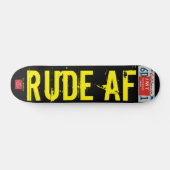 RUDE AF SKATEBOARDS / JMT NEDERLAND (Horizontaal)
