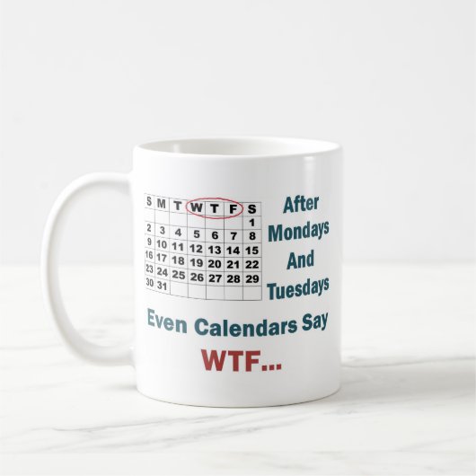 Rude agenda volledig koffiemok (Links)