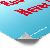 Rude Alf de Elf Funny Cartoon kerstPoster Poster (Hoek)