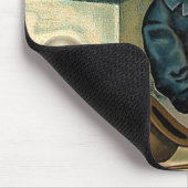 RUDE AWAKENING -  hond-kunst Muismat (Hoek)