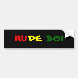 RUDE BOI BUMPERSTICKER