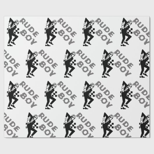 Rude Boy Cadeaupapier (Vlak)