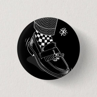 Rude Boy Ronde Button 3,2 Cm