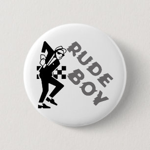 Rude Boy Ronde Button 5,7 Cm