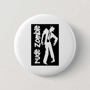 Rude Boy Zombie Ronde Button 5,7 Cm