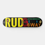 RUDE BWAY JMT 7 3/4-inch skateboard Deck (Horizontaal)