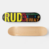 RUDE BWAY JMT 7 3/4-inch skateboard Deck (Horizontaal)