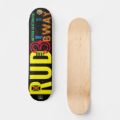 RUDE BWAY JMT 7 3/4-inch skateboard Deck (Voorkant)