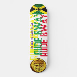 RUDE BWAY OFFICIËLE 8 1/4" Skateboard Deck