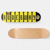 RUDE BWAY-skateboard Persoonlijk Skateboard (Horizontaal)