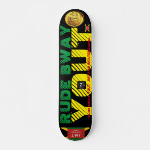 RUDE BWAY YOUT   JMT 7 3/4" Skateboard Dek