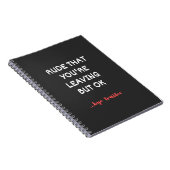 Rude dat je weggaat, maar oké notitieboek (Rechterzijde)