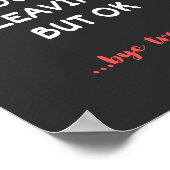 Rude dat je weggaat, maar oké poster (Hoek)