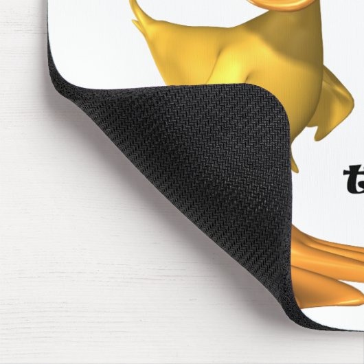 Rude Duck Square Muismat (Hoek)