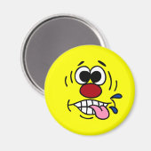 Rude Face Grumpey Magneet (Voorkant / Achterkant)