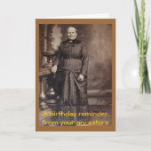 Rude  Fun Happy Birthday Kaart (Voorkant)