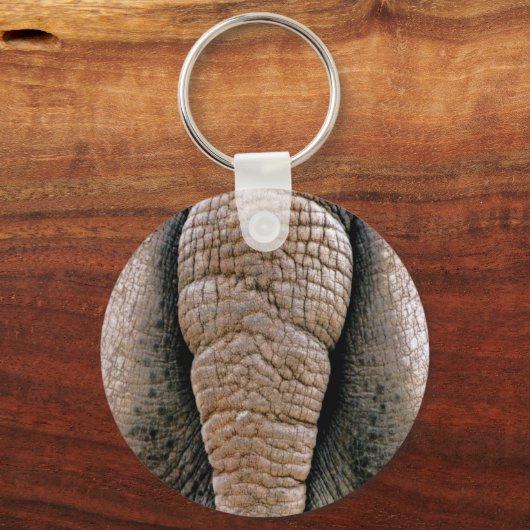 Rude Funny Rhino - Aangepast Sleutelhanger (Voorkant)