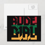 Rude Girl Briefkaart (Voorkant / Achterkant)